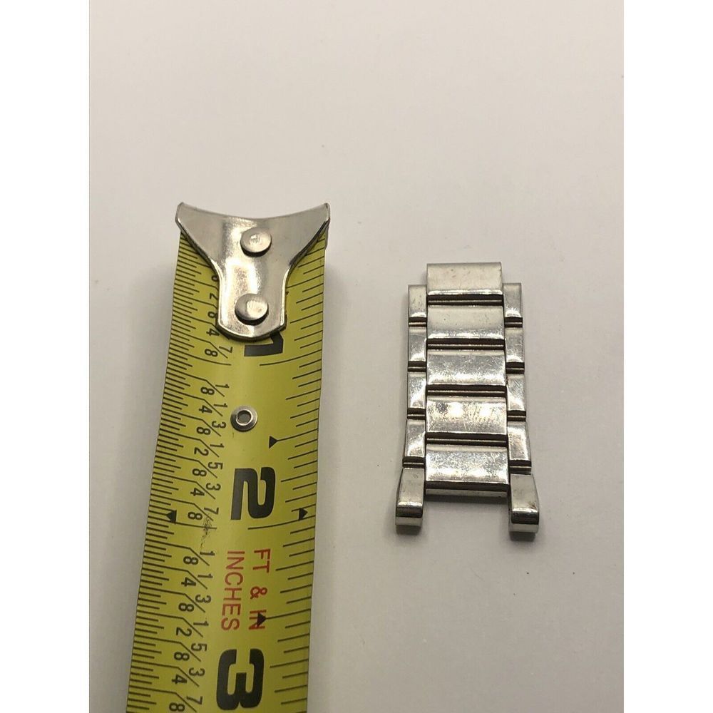 Michael Kors Watch Parts Partial Band Links Silver Tone No Clasp 16/18mm GY121